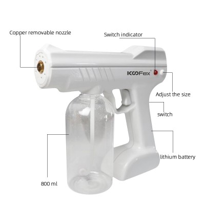 OEM/ODM Factory Price Hairdressing Sterilizer Mist Spray Gun Electric Wireless nano spray guns