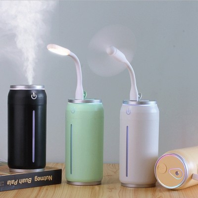 Fashionable Ring-pull Can Shape 2W Indoor Humidifier Facial Steamer Mini USB Air Humidifier